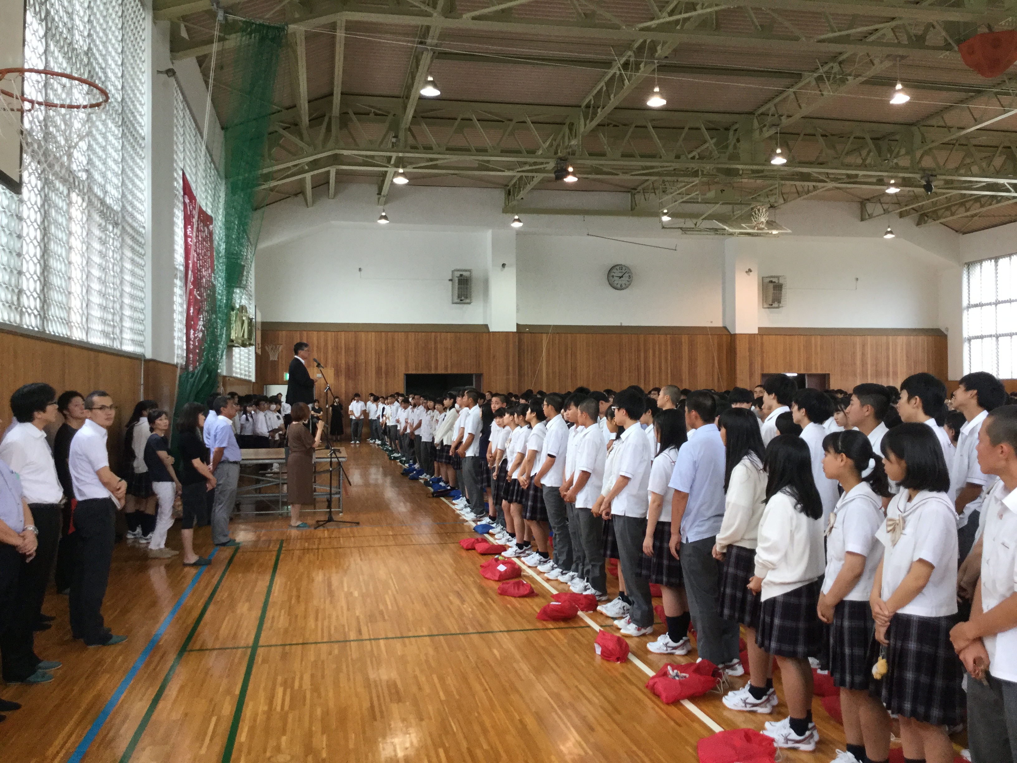 令和元年度 一学期終業式 名古屋経済大学 市邨高等学校 市邨中学校