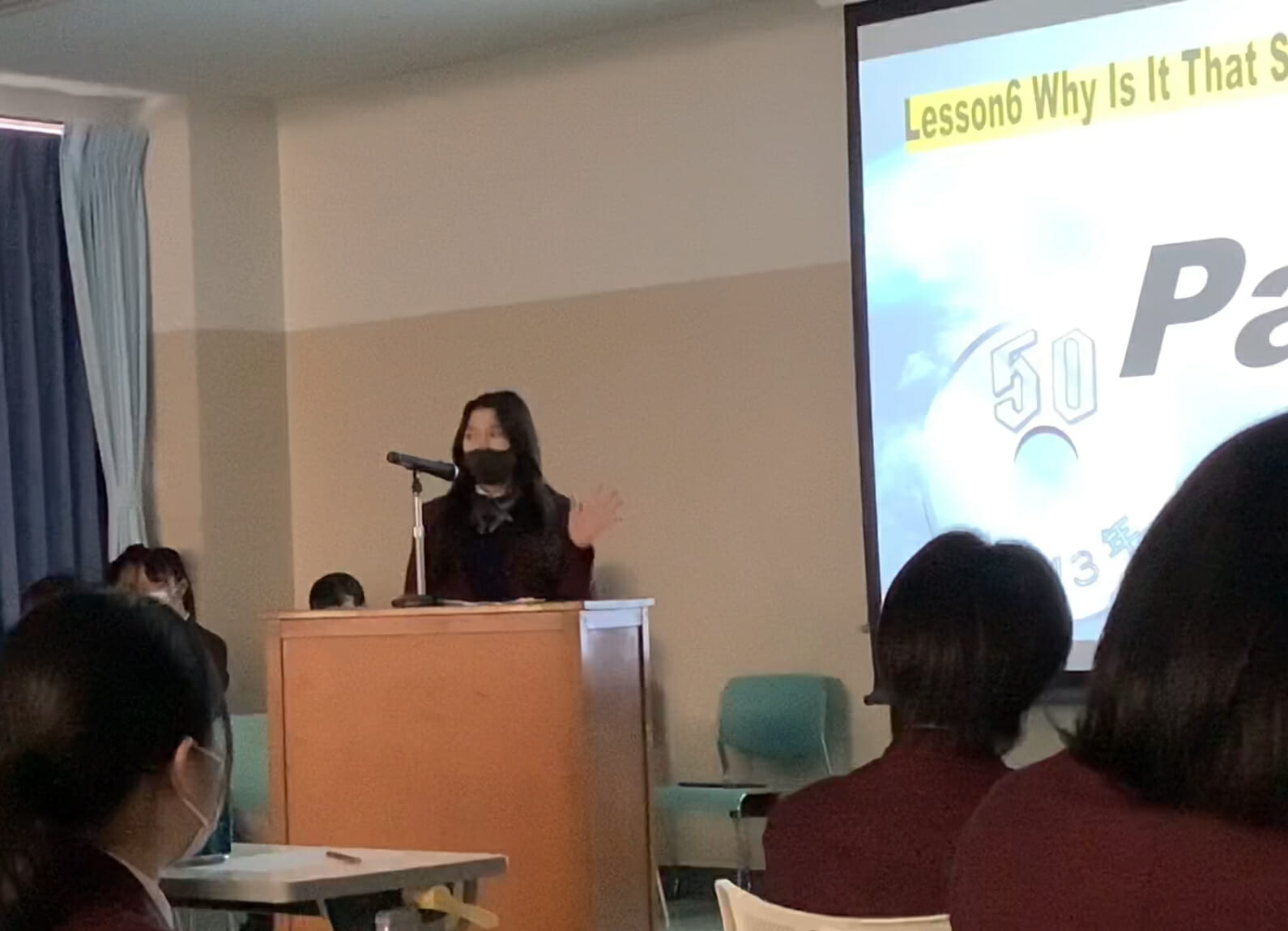 高2キャリアデザインコース 英語レシテーション大会 名古屋経済大学 市邨高等学校 市邨中学校