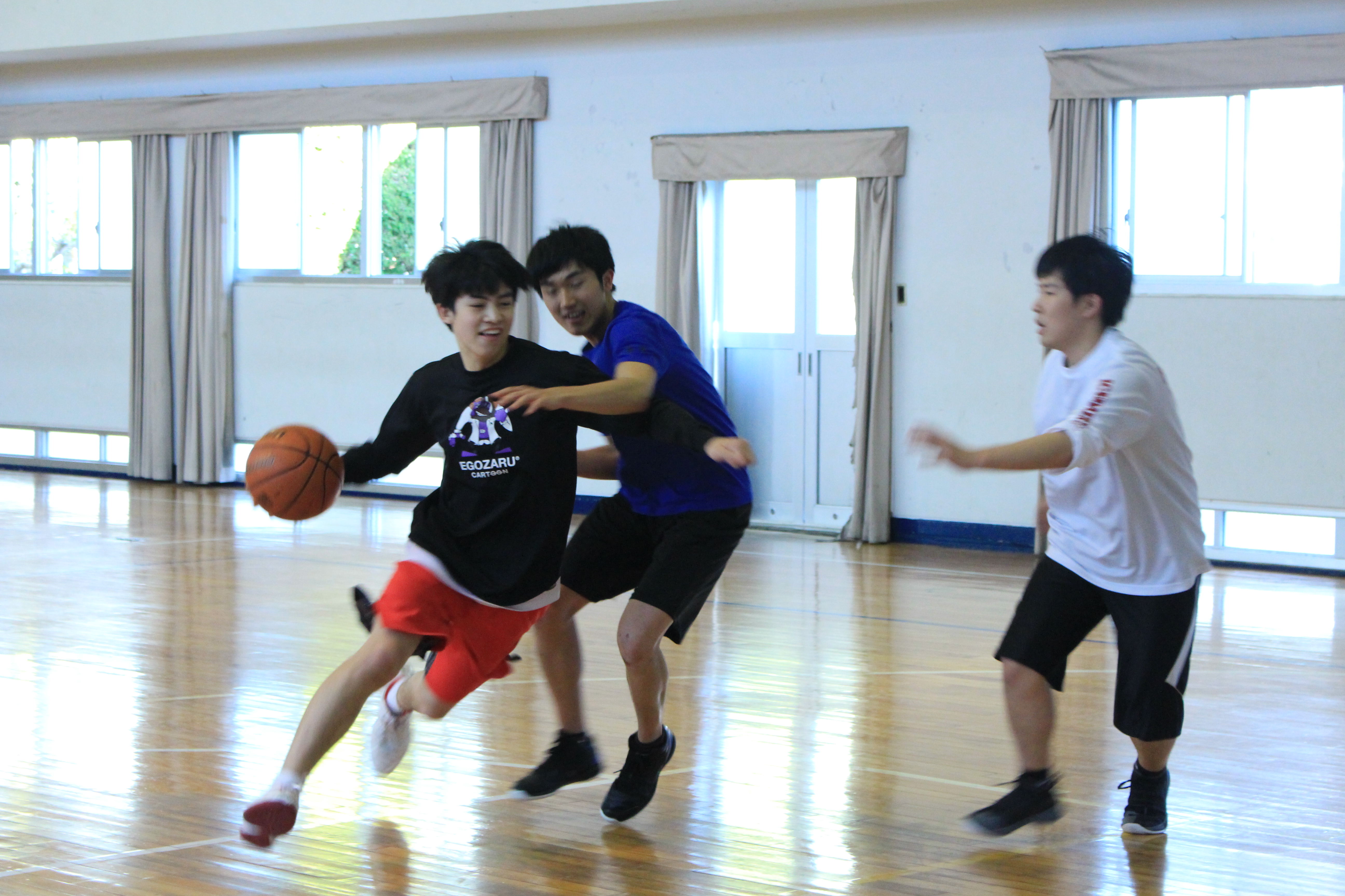 男子バスケ部